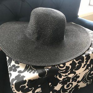 Black Metallic Sunhat